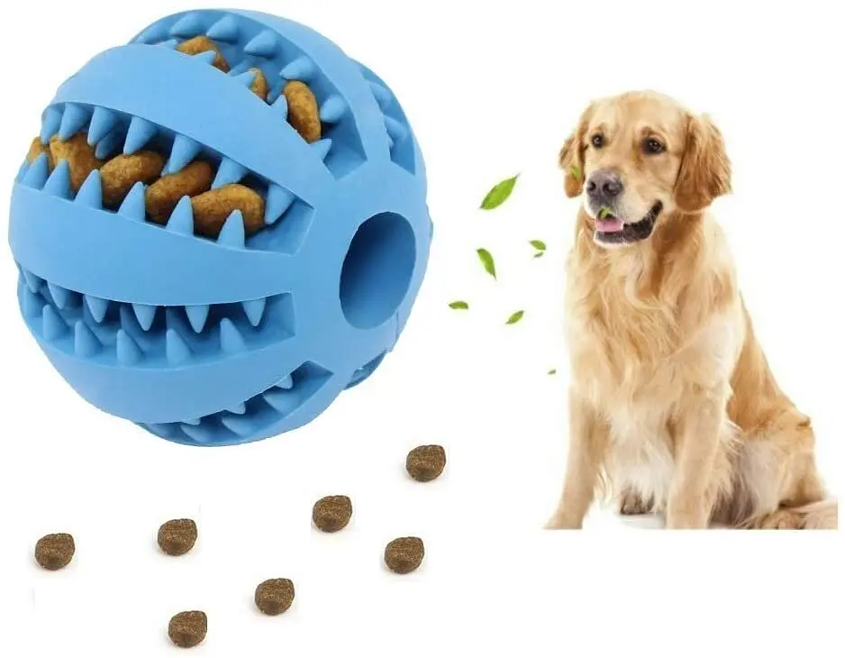 Інтерактивний м'яч для собак Dog Treat Toy Ball - фото 2