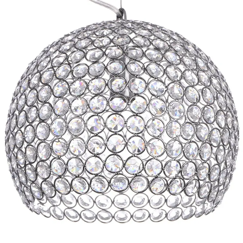 Люстра подвесная Brille для кухни E14 40W CH D25 (BR-01 389S/1) - фото 3