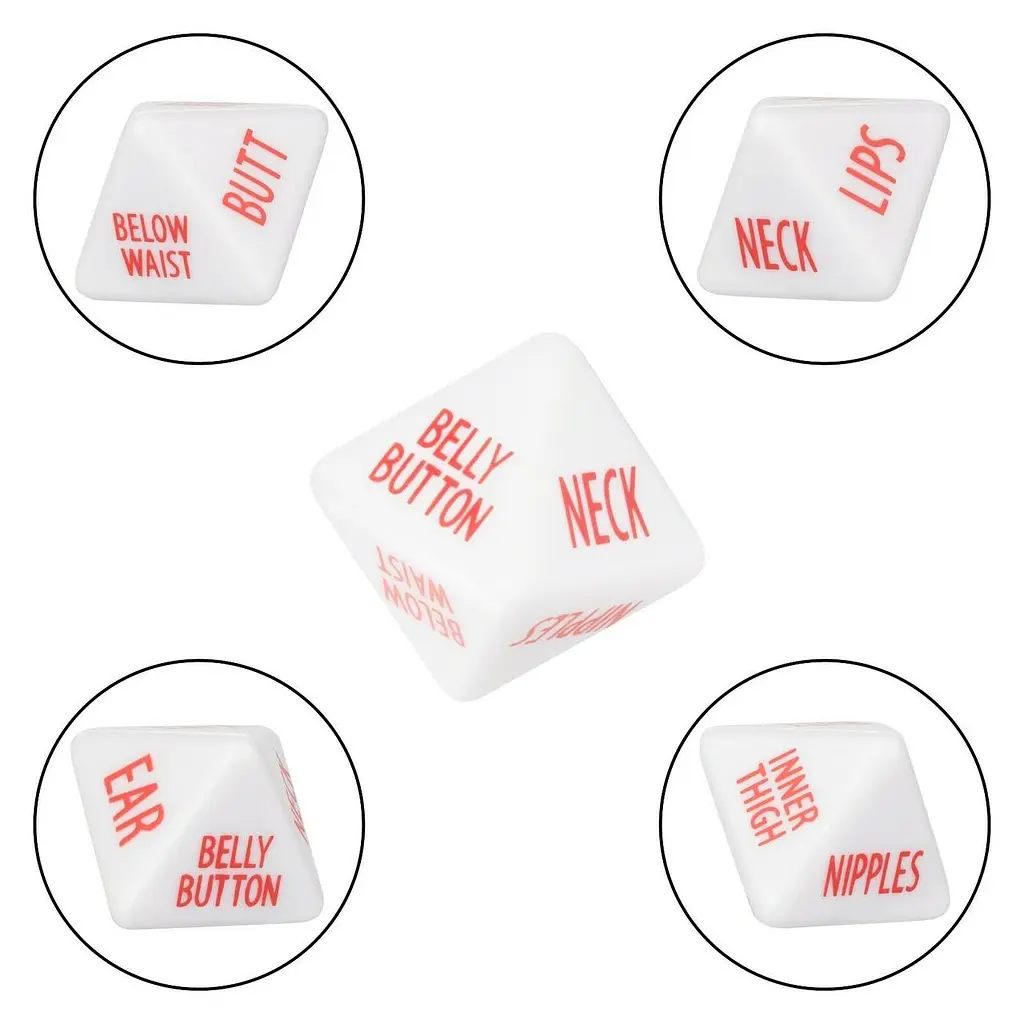 Секс игра кубики Cal Exotics Tempt & Tease Dice Tempt & Tease Dice - фото 6
