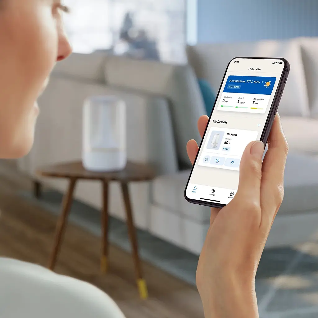 Зволожувач повітря Philips Series 1000 білий (HU1510/04) - фото 12