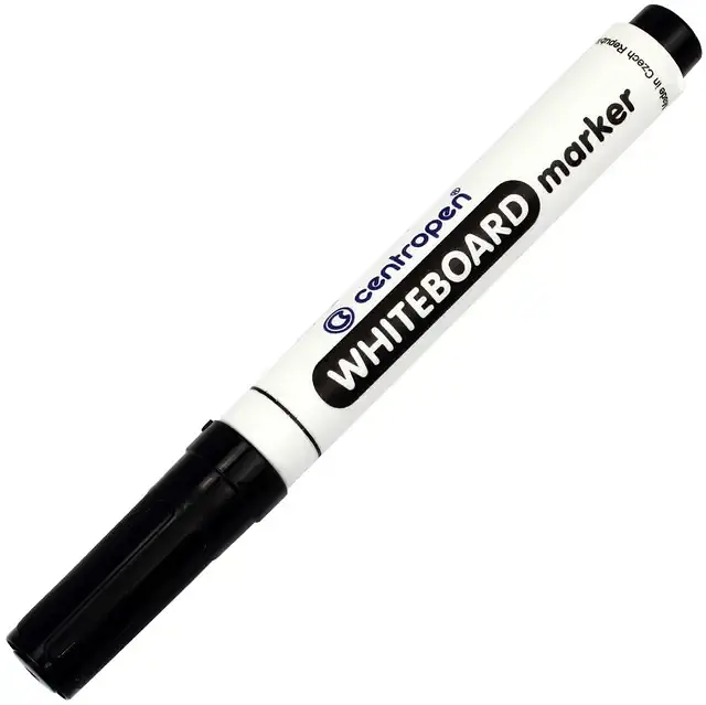 Маркер для дошки круглий Centropen Board 2,5мм чорний (10) (1000) 8559/01 - фото 2