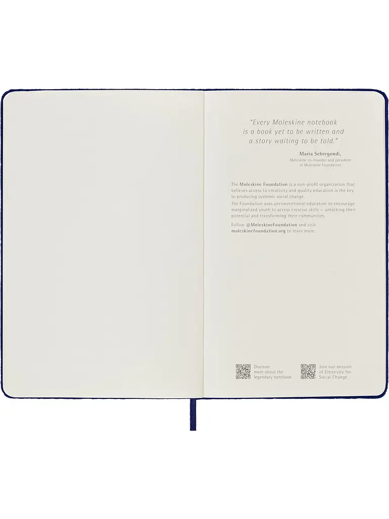 Записник Moleskine Velvet середній, Лінійка Фіолетовий + бокс (LCNBVELVQP060B) - фото 6