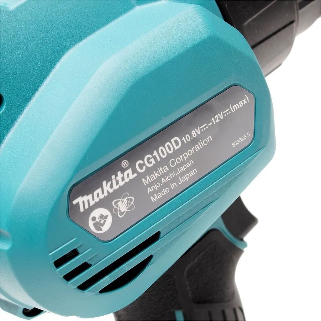 Пістолет для герметика акумуляторний Makita CG100DZA (5000 Н, 0-28 мм/с, 300 мл, CXT, без акумуляторів та зарядного пристрою) - фото 8