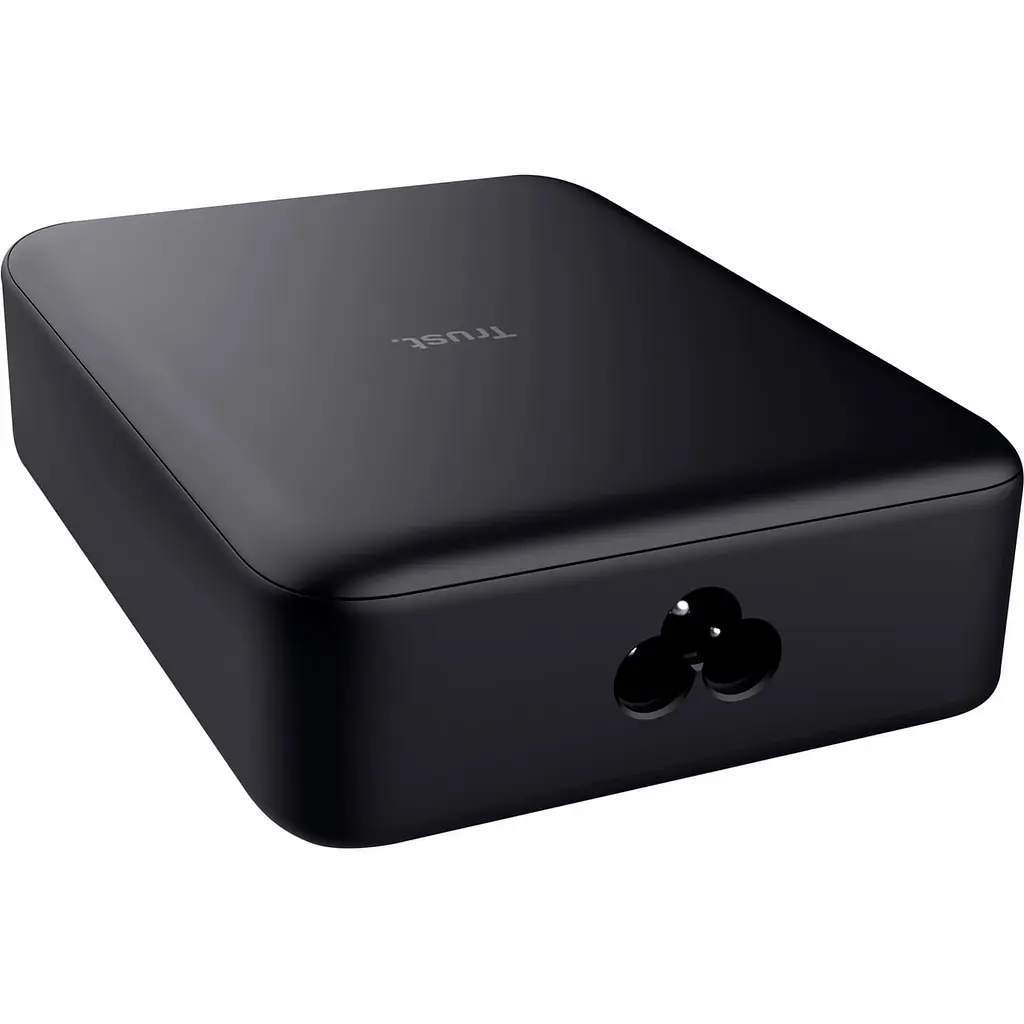 Зарядний пристрій Trust Maxo 240Вт,GaN, 4xUSB-C,PD, чорний (25413_TRUST) - фото 4