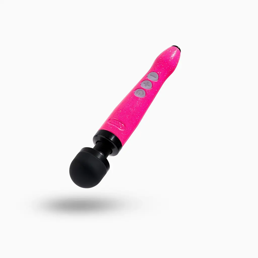 Вибратор Doxy Die Cast 3R Hot Pink -микрофон - фото 2