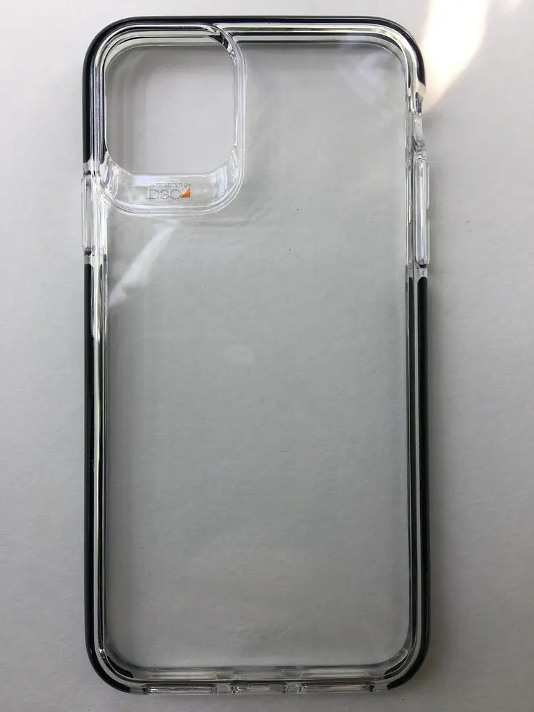Протиударний прозорий чохол GEAR4 Piccadilly D3O з антимікробним покриттям для Google Pixel 4 (5.7") Black + Transparent - фото 7
