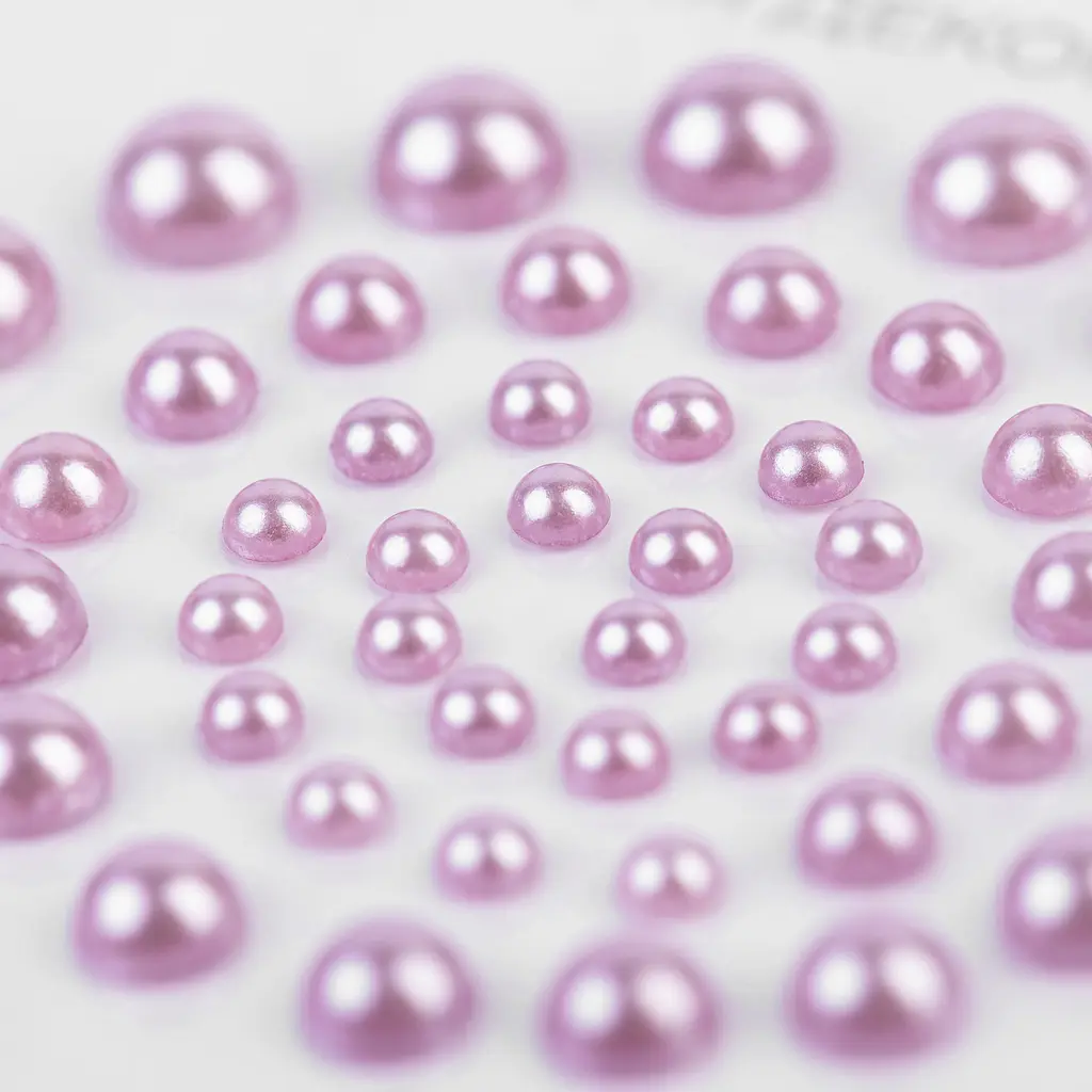 Жемчужины Santi самоклеящиеся 50 шт. сиреневые (740131) - фото 2