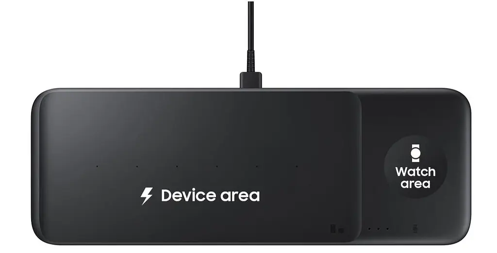 Бездротовий зарядний пристрій Samsung Wireless Charger 3 Slots (EP-P6300TBRGRU) чорний - фото 2