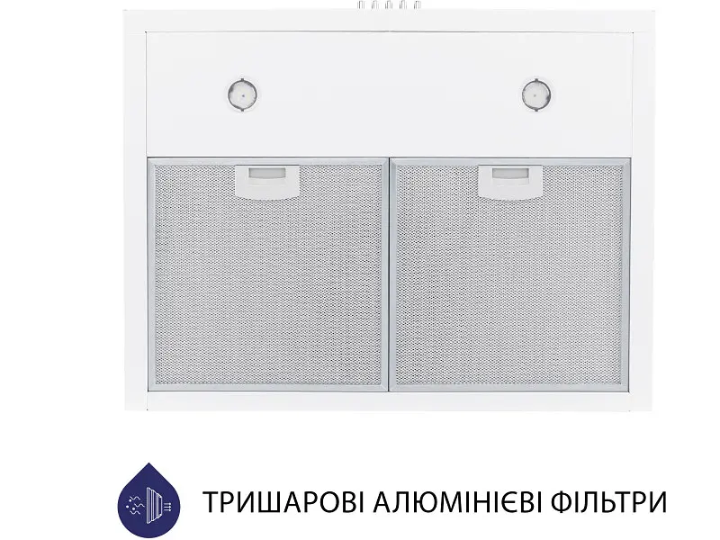 Витяжка Minola HK 6212 WH 700 LED - фото 5