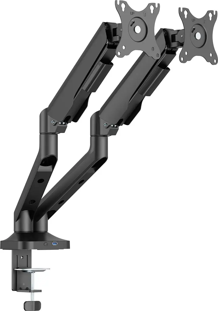 Кріплення настільне для двох моніторів OfficePro 17-35` Black (MA452B) - фото 3