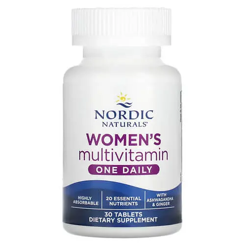 Вітаміни для жінок Women's Multivitamin One Daily 30 таблеток Nordic Naturals vit0006217 - фото 3