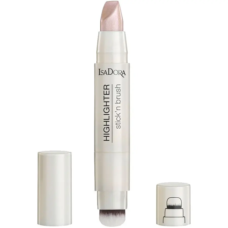 Хайлайтер IsaDora Stick 'n Brush №22 Pink pearl 3.6 г - фото 2