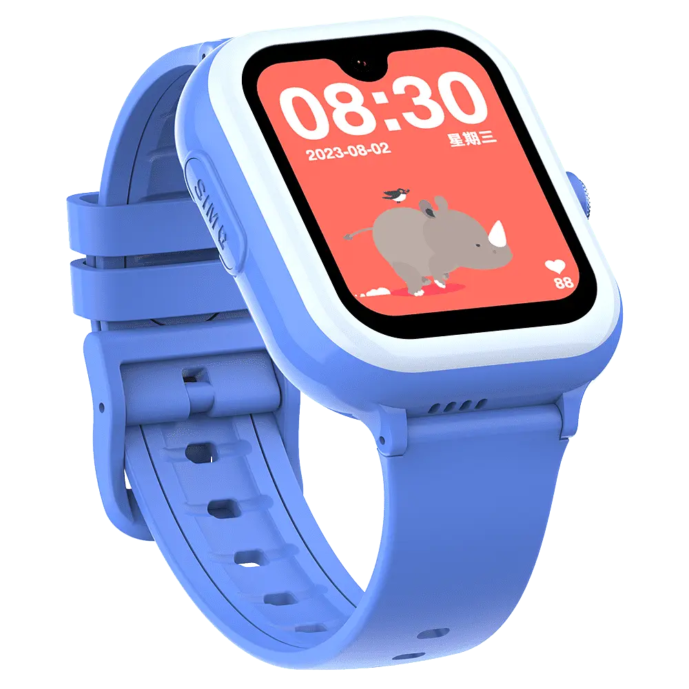 Смарт годинник-телефон дитячі Wonlex KT31 4G з камерою WI-FI GPS SIM-картою Blue (16997) - фото 5