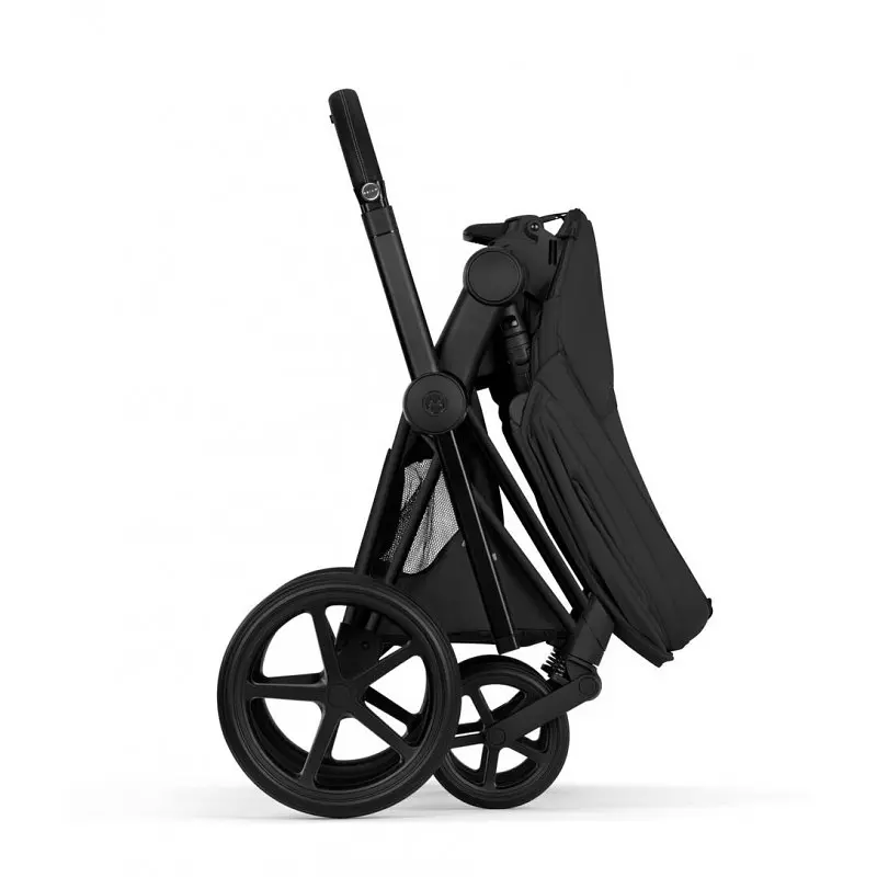 Cybex Priam Style 5.0 коляска 2 в 1 Sepia Black шасі Matt Black - фото 7