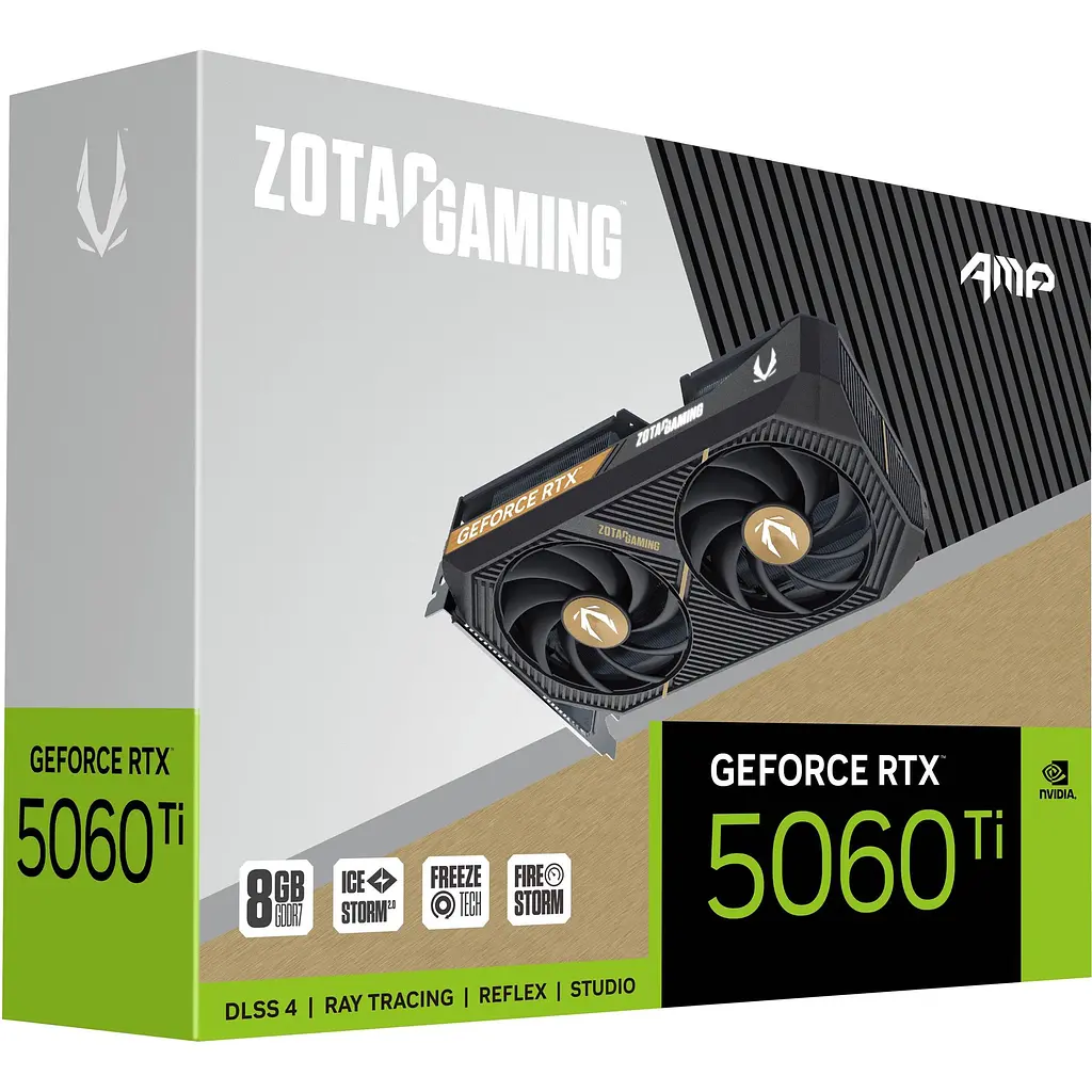 Відеокарта Zotac GeForce RTX 5060 Ti 8GB AMP (ZT-B50610F-10M) EU [145643] - фото 7