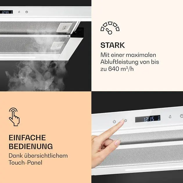 Витяжка Klarstein Mariana Neo 60 (10035925) - фото 3