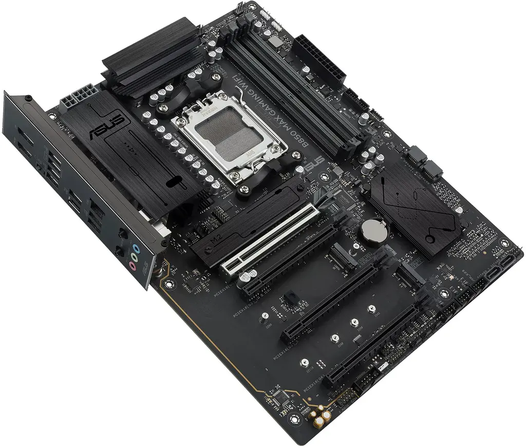 ASUS Материнська плата ASUS B850 MAX GAMING WIFI sAM5 B850 4xDDR5 M.2 HDMI DP ATX - фото 4