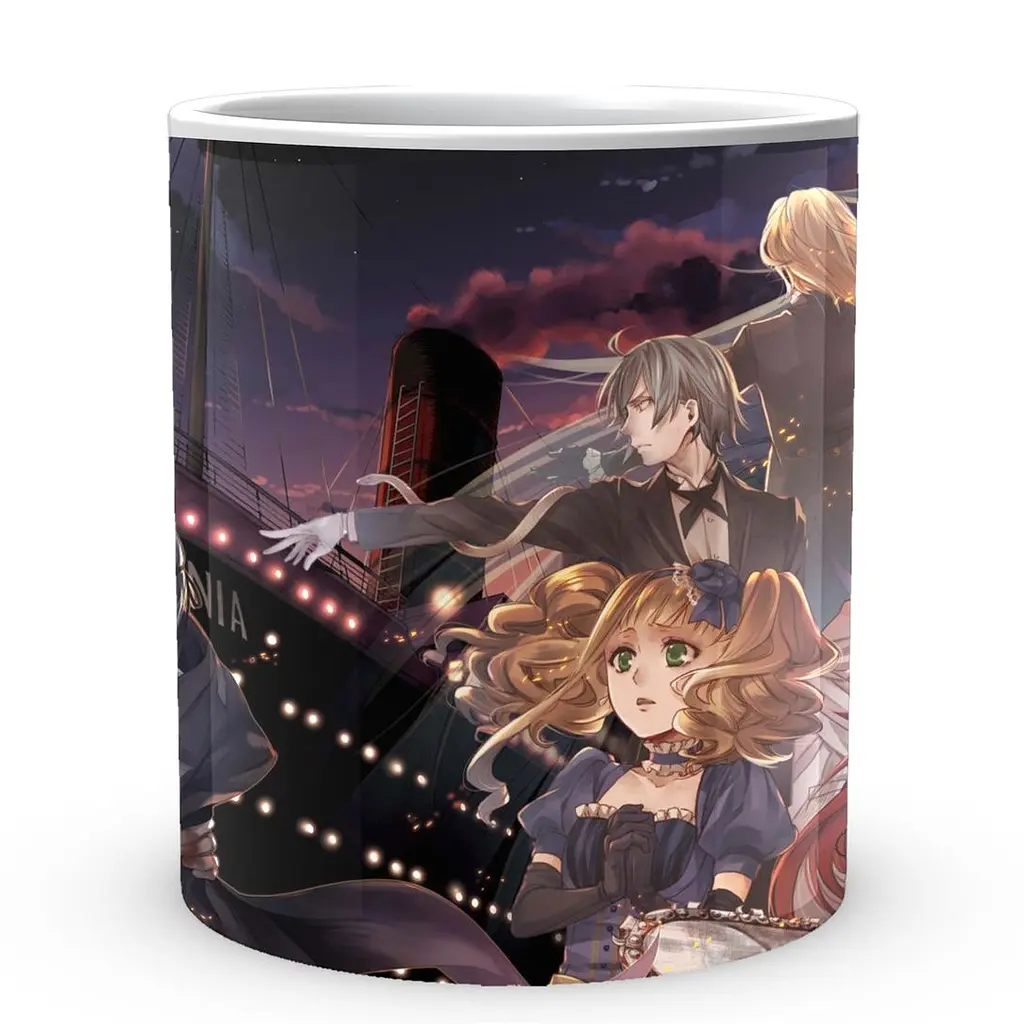 Кухоль GeekLand Black Butler Темний Дворецький heroes BU.02.07 330 мл білий - фото 2