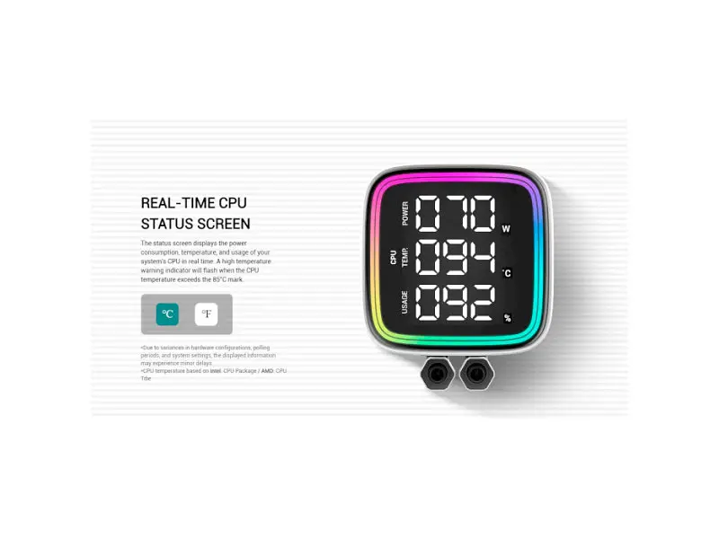 Водяне охолодження Deepcool LD360 White (R-LD360-WHDMMN-G-1) - фото 12