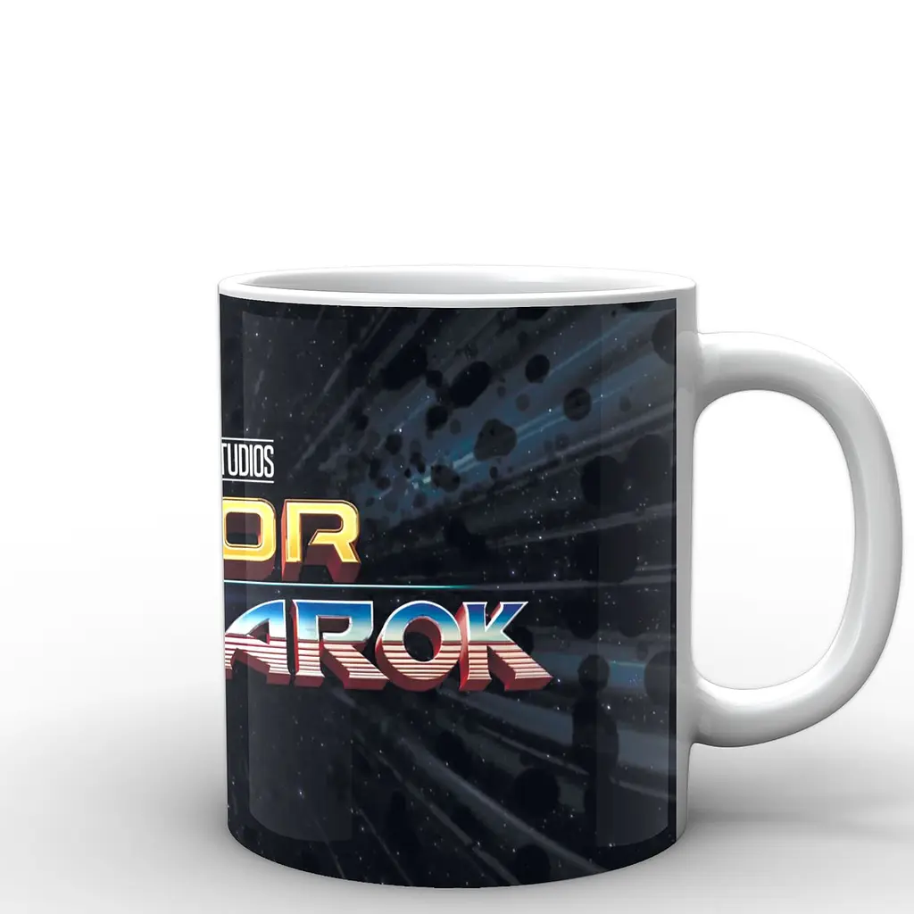Кухоль GeekLand Тор Thor Main logo Ragnarok TH.02.036 330 мл білий - фото 3