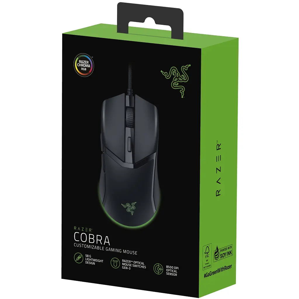 Мышка Razer Cobra USB Black (RZ01-04650100-R3M1) - фото 5