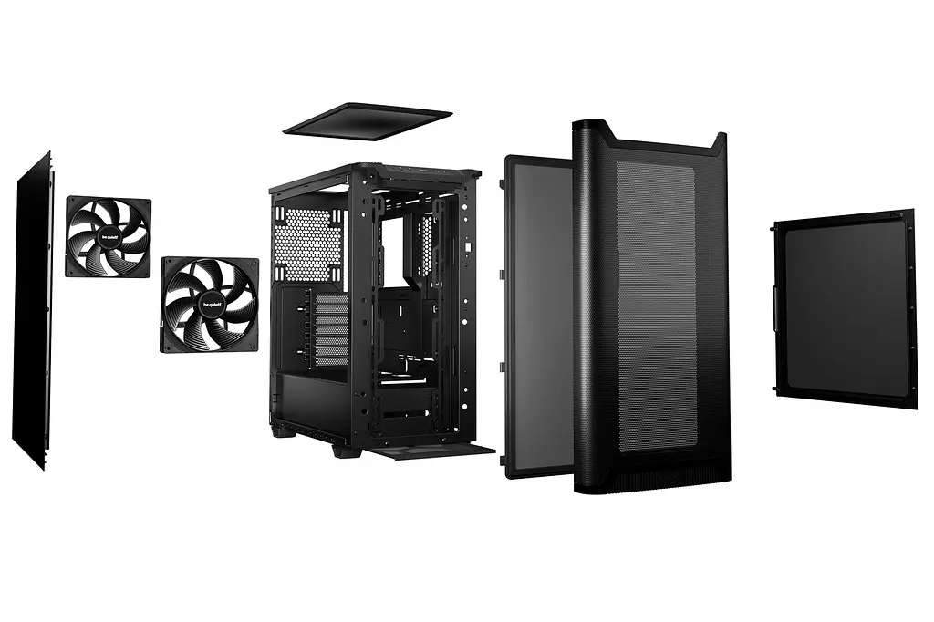 Корпус be quiet! Pure Base 501 Airflow Black (BG074) без БЖ - фото 4