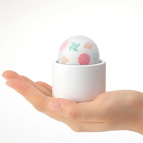 Вибратор для клитора Iroha by Tenga Temari Kaze 6.8 см белый - фото 2