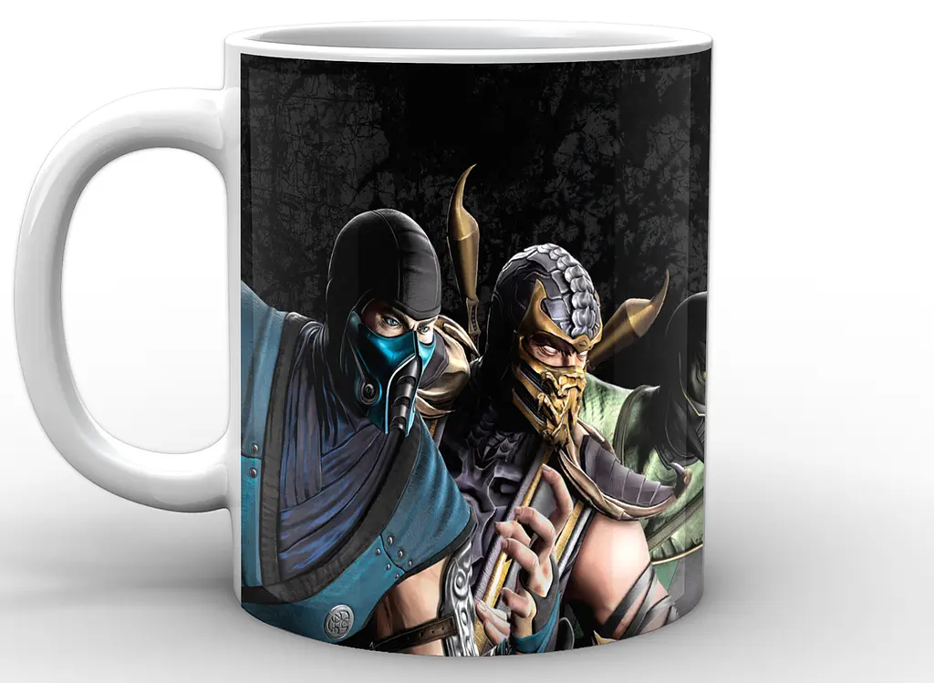 Кружка GeekLand Mortal Kombat Мортал Комбат емблема MK.02.03 - фото 3