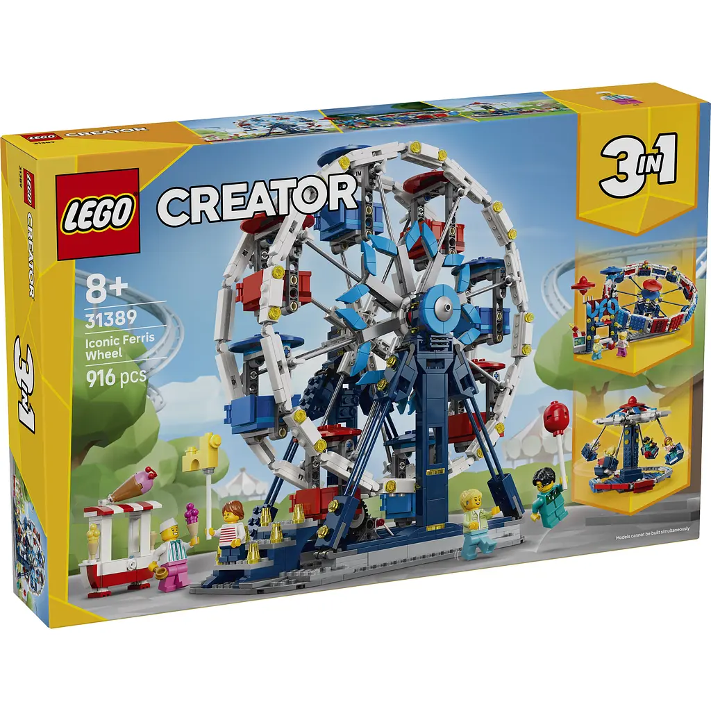 Конструктор LEGO Creator Знакове колесо огляду (31389) - фото 3