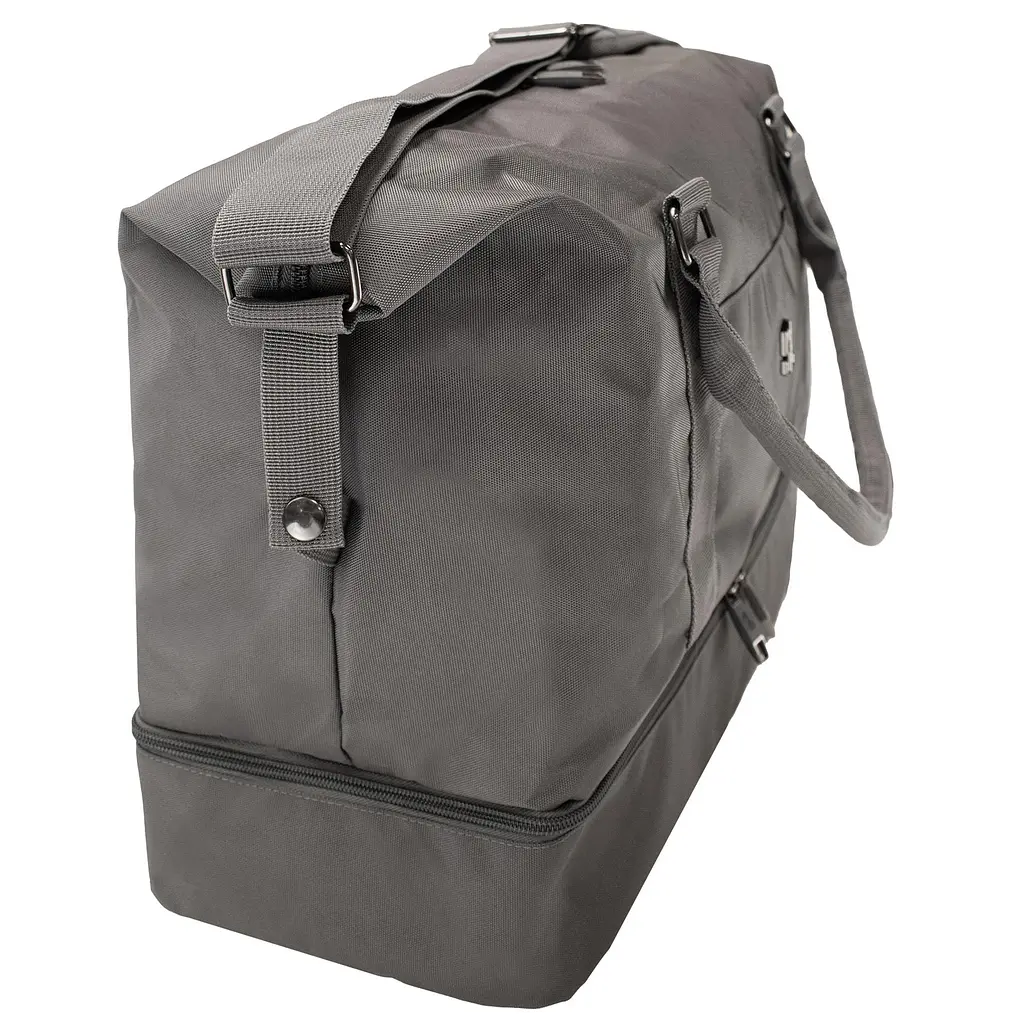Дорожня сумка Semi Line 24 Graphite 24 л з відділенням для взуття Сірий - фото 2