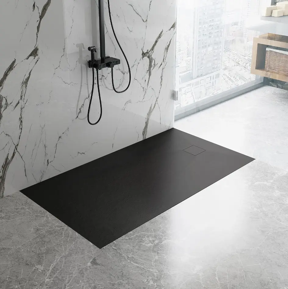 Душовий піддон Rea Magnum 90x120 black REA-K3332, Чорний матовий - фото 6