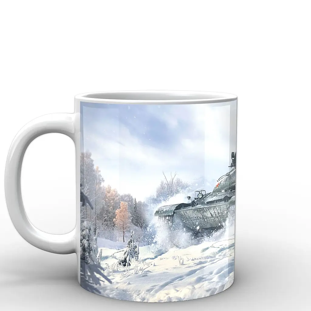Кухоль GeekLand World of Tanks зима WT.02.013 330 мл білий - фото 3