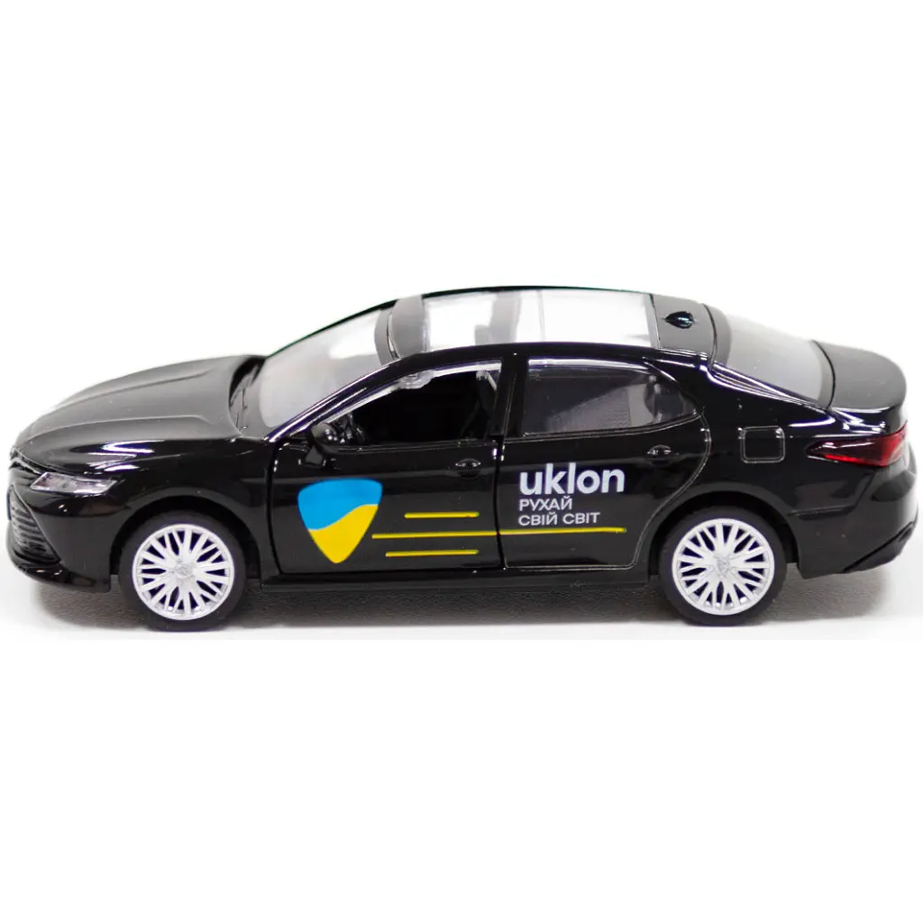 Масштабна модель автомобіля TechnoDrive Toyota Camry Uklon (чорний) (250292) - фото 3