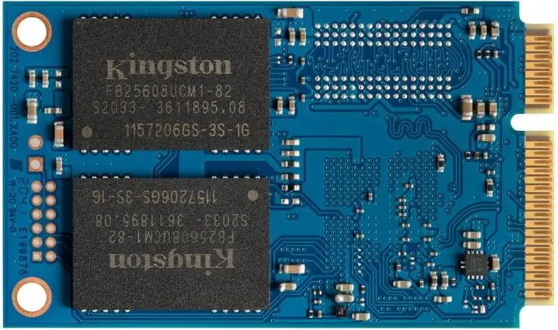 Накопитель SSD 256GB Kingston KC600 mSATA SATAIII 3D TLC (SKC600MS/256G) - фото 4