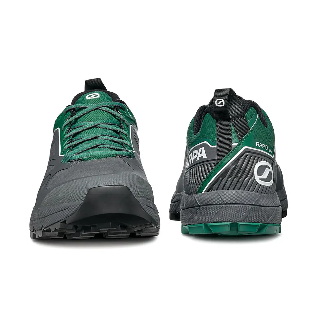 Кроссовки мужские Scarpa Rapid GTX 42,5 Чорний-Зелений - фото 4