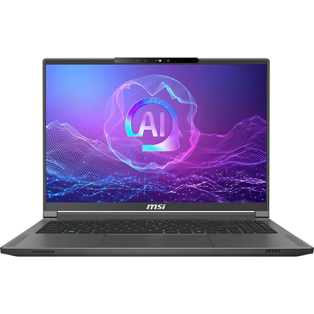 MSI Ноутбук Creator A16 AI+ A3XVGG 16 UHD, Ryzen AI 9 HX 370, 32GB, F2TB, NVD4070-8, W11P, сірий