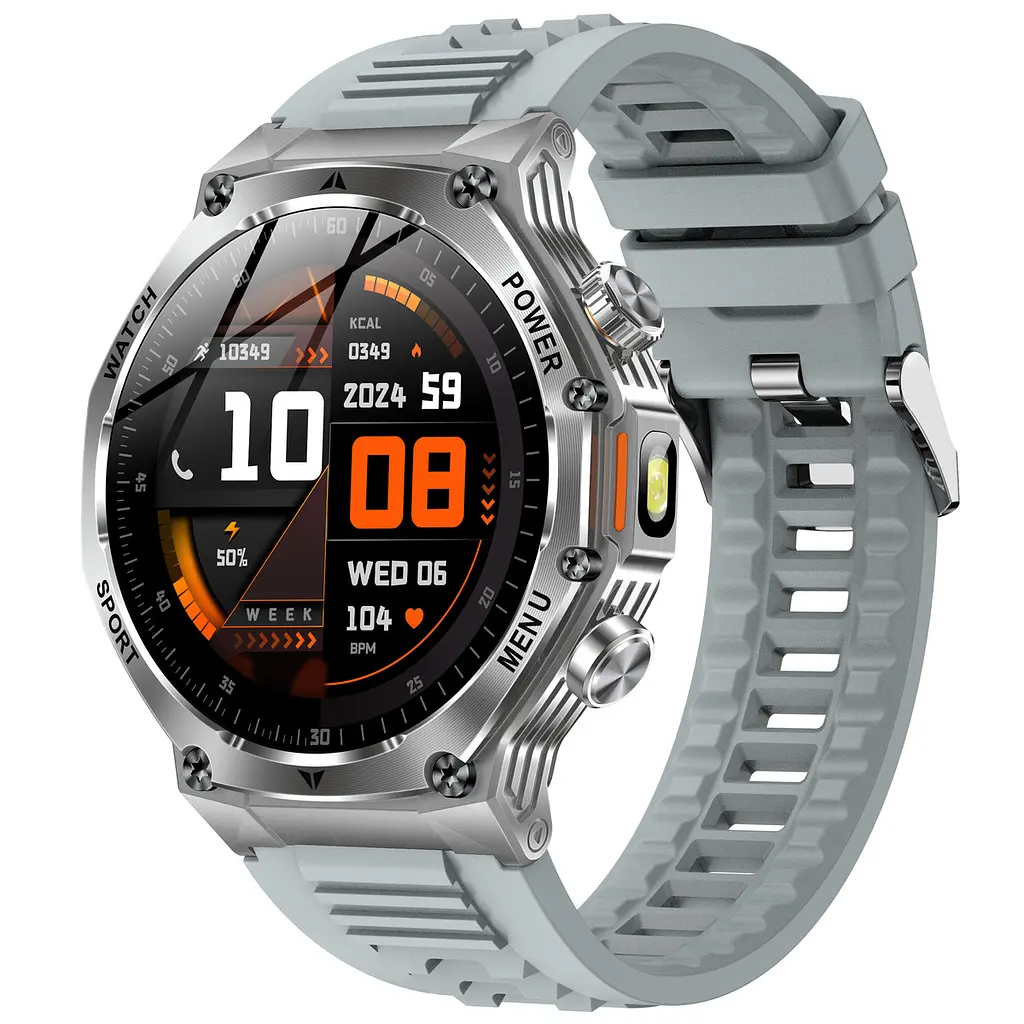 Часы Smart Surf X Pro Silver Grey, 2 ремешка - фото 8