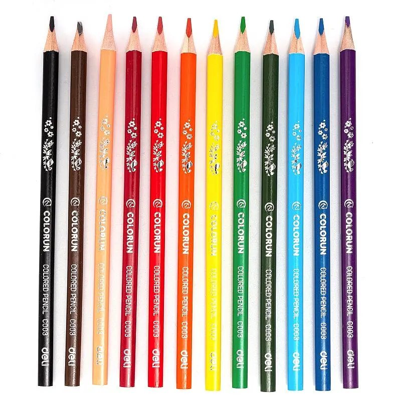 Олівці кольорові Deli EC00300 ColoRun 12 кольорів - фото 2