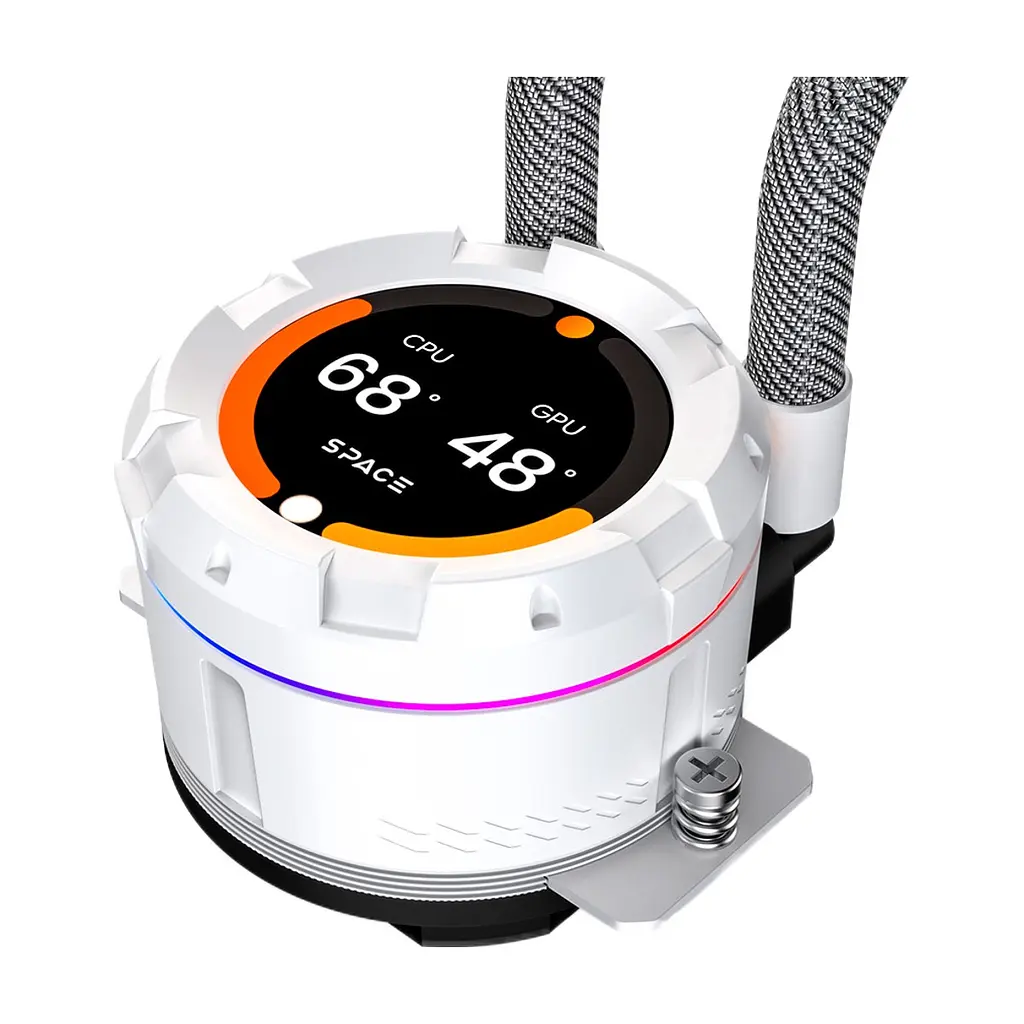 Система рідинного охолодження ID-Cooling SL240 XE White - фото 7