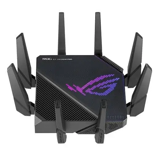 Роутер ASUS ROG Rapture Pro GT-AX11000 PRO AX11000 Black 802.11ax (90IG0720-MU2A00) (GT-AX11000 Pro) - фото 3