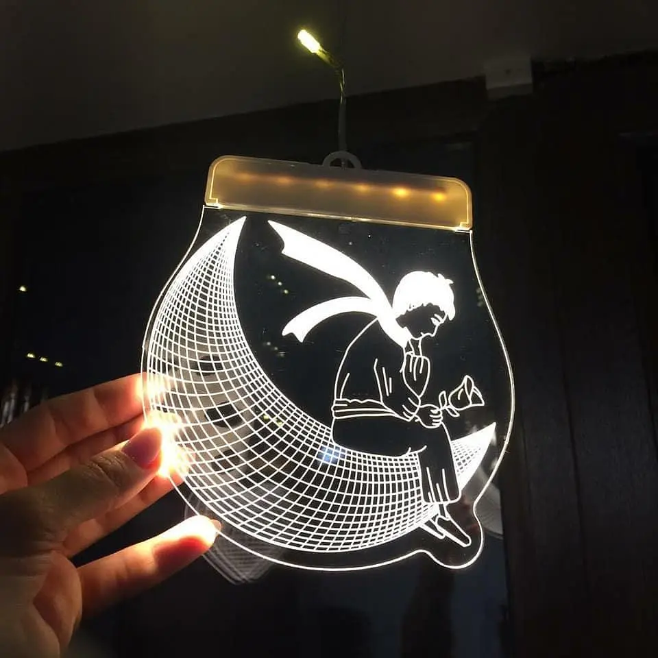 Новорічна світлодіодна гірлянда шторка "Романтична ніч" YS-UK014 USB 138 LED 2.5х2м (теплий білий) + пульт 82765 - фото 5
