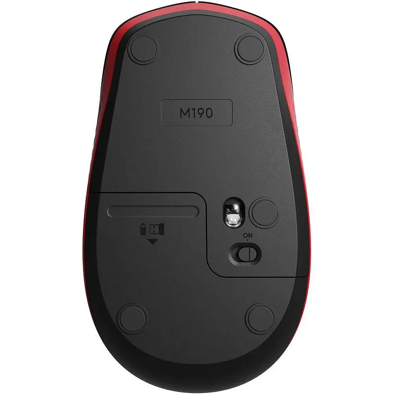 Миша Logitech M190 Wireless Mouse Red (910-005908) [118325] - фото 4