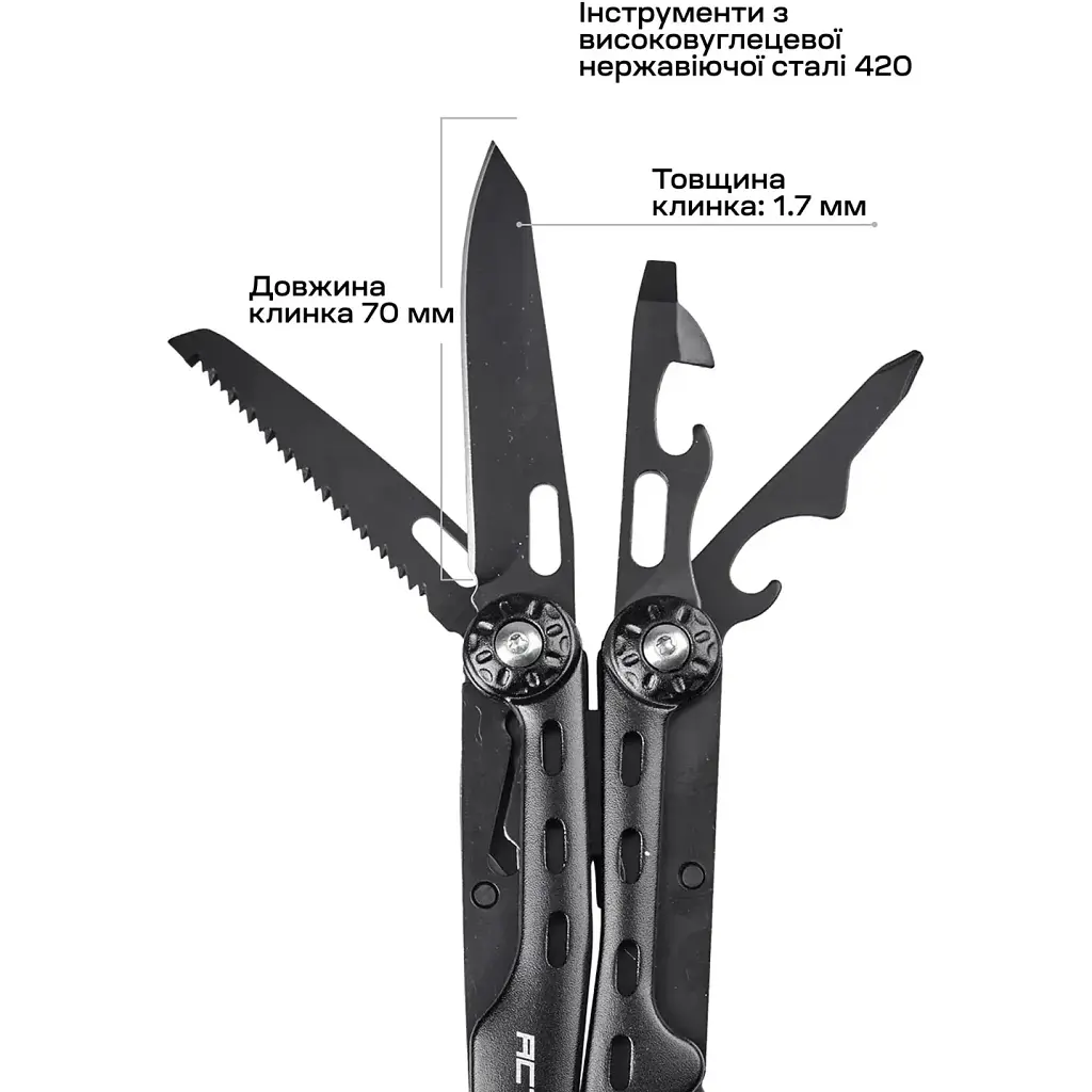 Мультитул Active Ranger Tool Black - фото 5