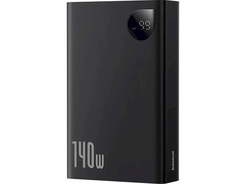 Внешний аккумулятор (павербанк) BASEUS Adaman Metal Digital Display 24000mAh 140W Black (P10021508113-00;P10021507112-02)