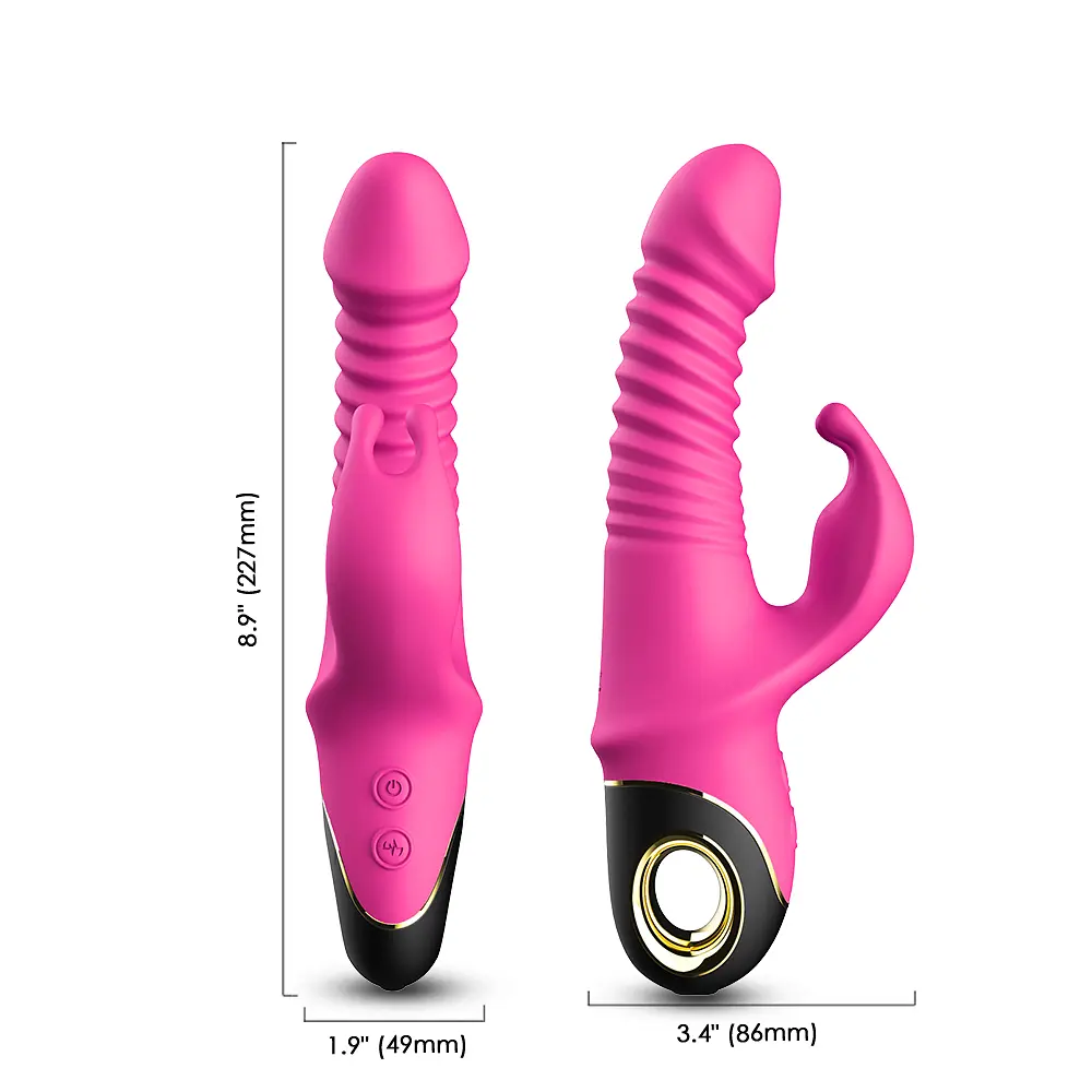 Вібратор з подвійною стимуляцією Zing pink Boss Series 52-00013 102103 - фото 3