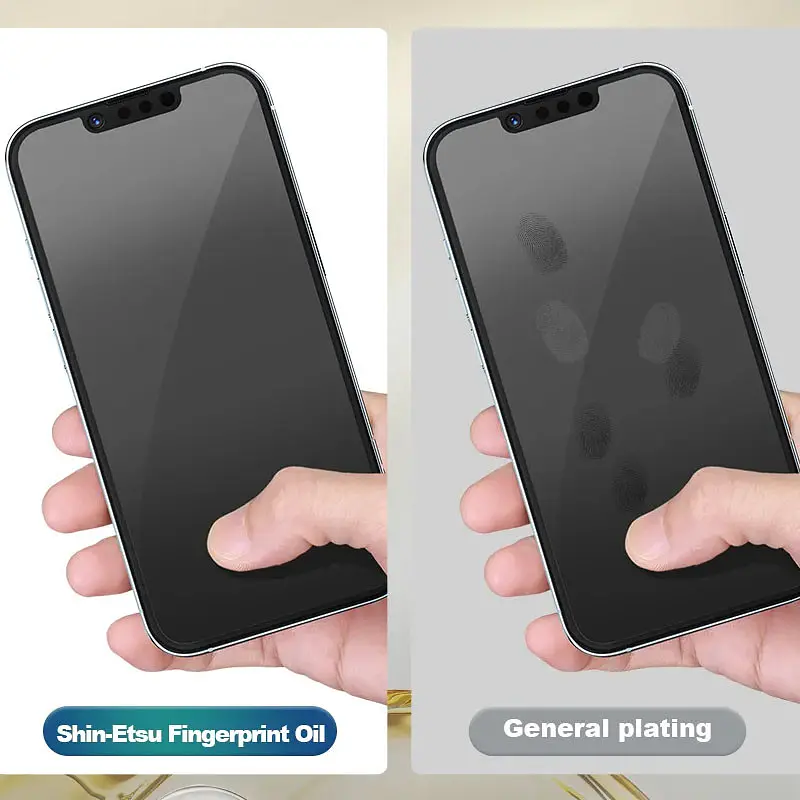 Захисне 2.5D скло Corning Gorilla Glass для Apple iPhone 15 Pro Max (6.7") Чорний Blueo teh0031556 - фото 4