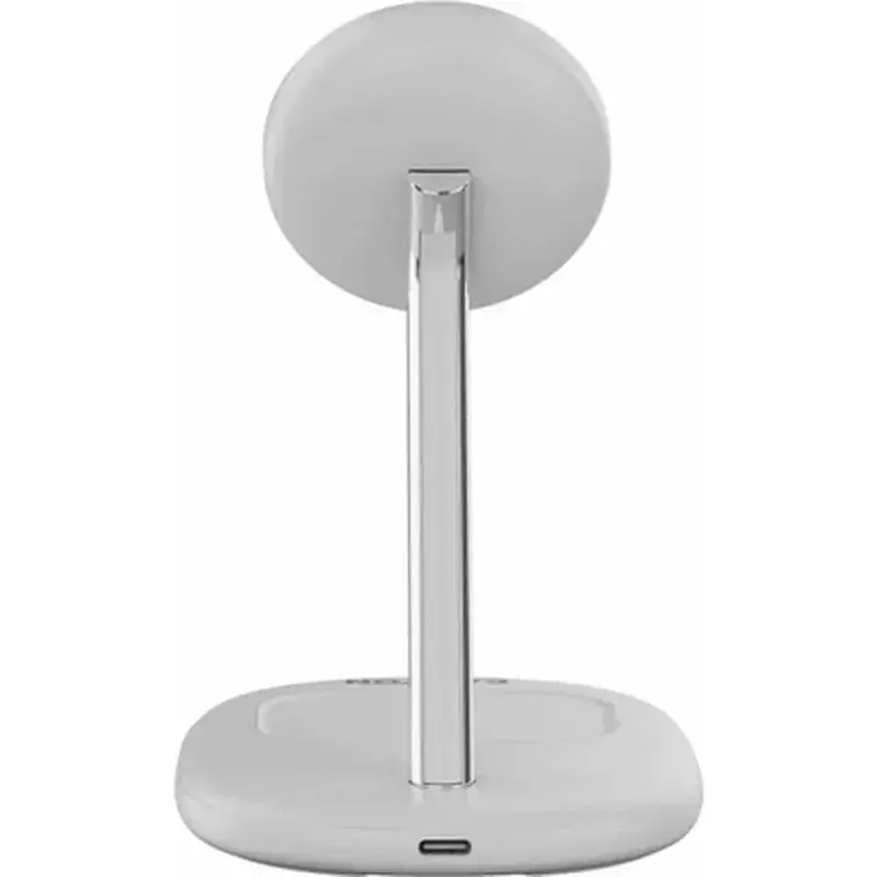 Зарядний пристрій Canyon wireless charger WCS-205 15W Qi2 2in1 w/o adapter White (CNS-WCS205WW/A) - фото 5
