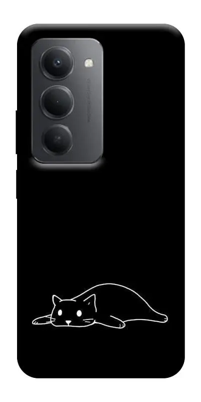 TPU чохол Demsky Lazy cat для Xiaomi Redmi 15 4G (Global) / 5G