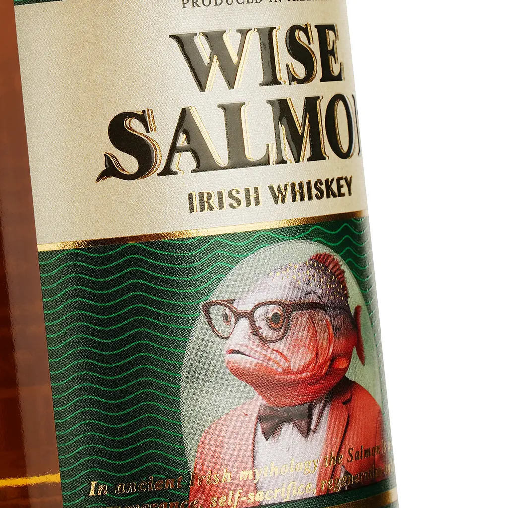 Віскі Wise Salmon Irish Whiskey 40% 0.5 л - фото 3