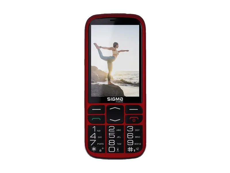 Мобільний телефон Sigma mobile Comfort 50 OPTIMA Red (4827798122228)